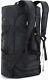 Sac à Dos Et Sac De Voyage Résistant à L'eau Mier Heavy Duty Convertible 60l, Noir