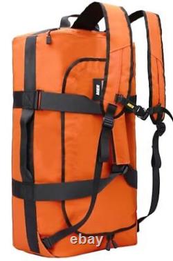 Sac à dos étanche Duffle durable convertible 40L orange