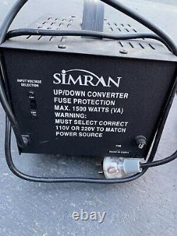 Simran Up Down Converter Fuse Protection Max. 1500 Watts