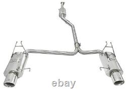 Takeda 2-1/4 À 2 304 Stainless Cat-back Exhaust Pour 08-2012 Honda Accord 3.5l