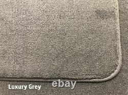 Tapis de voiture pour Mini Convertible F57 2016 en tapis en caoutchouc noir, bleu et gris sur mesure