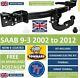 Towbar Pour Saab 9-3 Saloon 02on, Convertible 03on, Estate 05on Inc Sport Ts1102