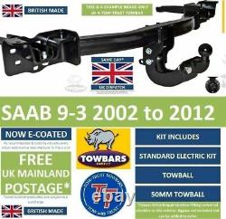 Towbar Pour Saab 9-3 Saloon 02on, Convertible 03on, Estate 05on Inc Sport Ts1102