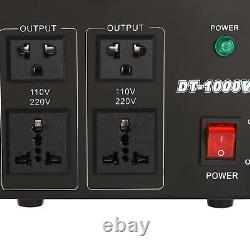 Transformateur Convertisseur 800W Élévateur Abaisseur Heavy Duty AC 110V ? 220V Tension NOUVEAU