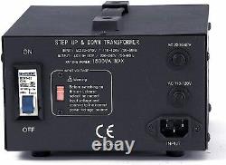Transformateur De Convertisseur De Tension Litefuze 1500w Étape Vers Le Haut/down 110v/220v(vt-1500)