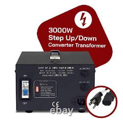 Transformateur De Convertisseur De Tension Litefuze 3000 Watt 110v/220v(lglt-3000)