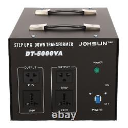 Transformateur de conversion de tension électrique 5000W à capacité élevée, élévateur/abaisseur