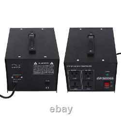 Transformateur de puissance avec bobine en cuivre rouge, convertisseur de tension renforcé de 3000W