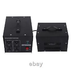 Transformateur de puissance avec bobine en cuivre rouge, convertisseur de tension renforcé de 3000W