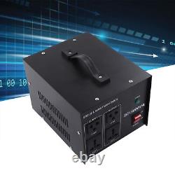 Transformateur de puissance en cuivre rouge à bobine lourde Convertisseur de tension renforcé 3000W