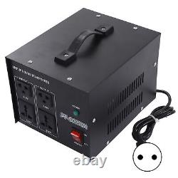 Transformateur de puissance en cuivre rouge à bobine lourde Convertisseur de tension renforcé 3000W