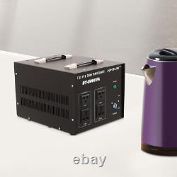 Transformateur de tension électrique 5000W à haute capacité, step-up/step-down