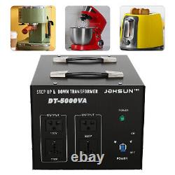Transformateur de tension électrique 5000W à haute puissance, élévateur/abaisseur