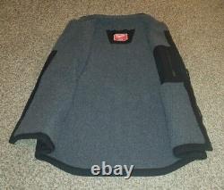 Veste Milwaukee pour hommes doublée de sherpa de haute qualité en coton Taille X-Large Noir